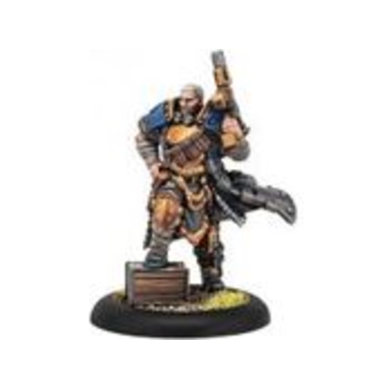 Privateer Press - Warmachine - Cygnar - Trencher Commando Officer Attachment - PIP 31138