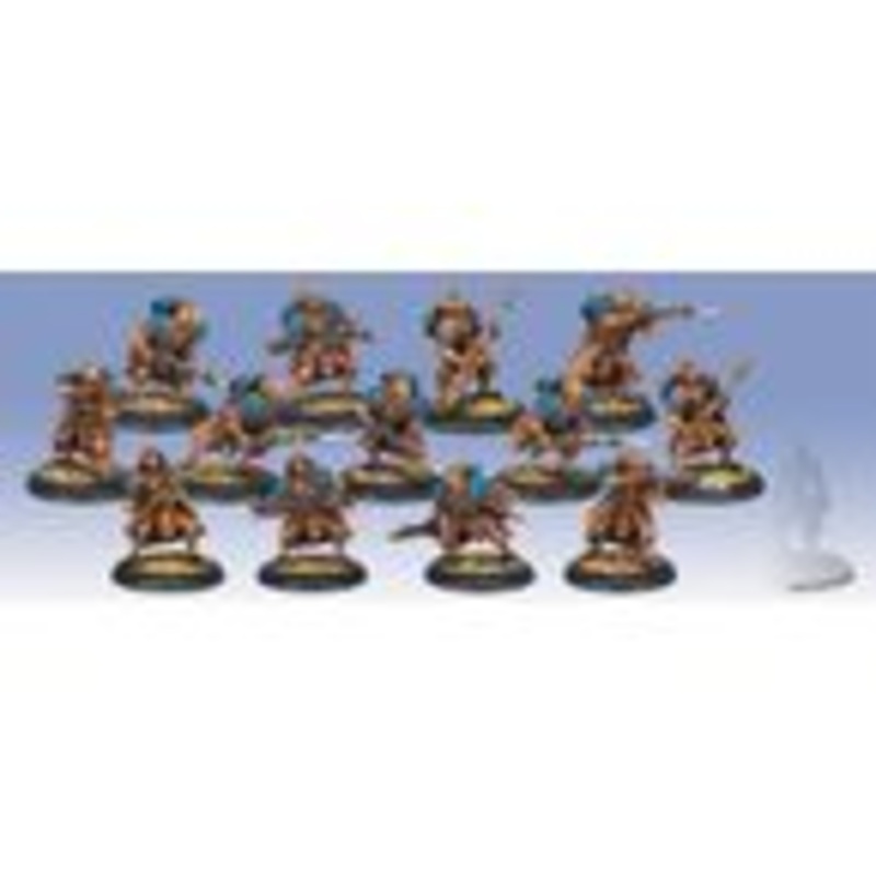 Privateer Press - Warmachine - Cygnar - Trencher Infantry Unit with Three Weapon - PIP 31105
