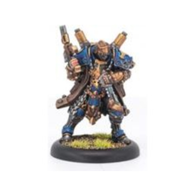 Privateer Press - Warmachine - Cygnar - Trencher Warcaster Lieutenant Solo - PIP 31134