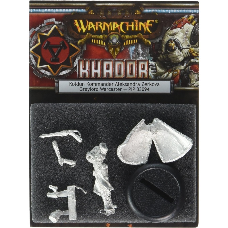 Privateer Press - Warmachine - Khador - Aleksandra Zerkova - Koldun Kommander - PIP 33094