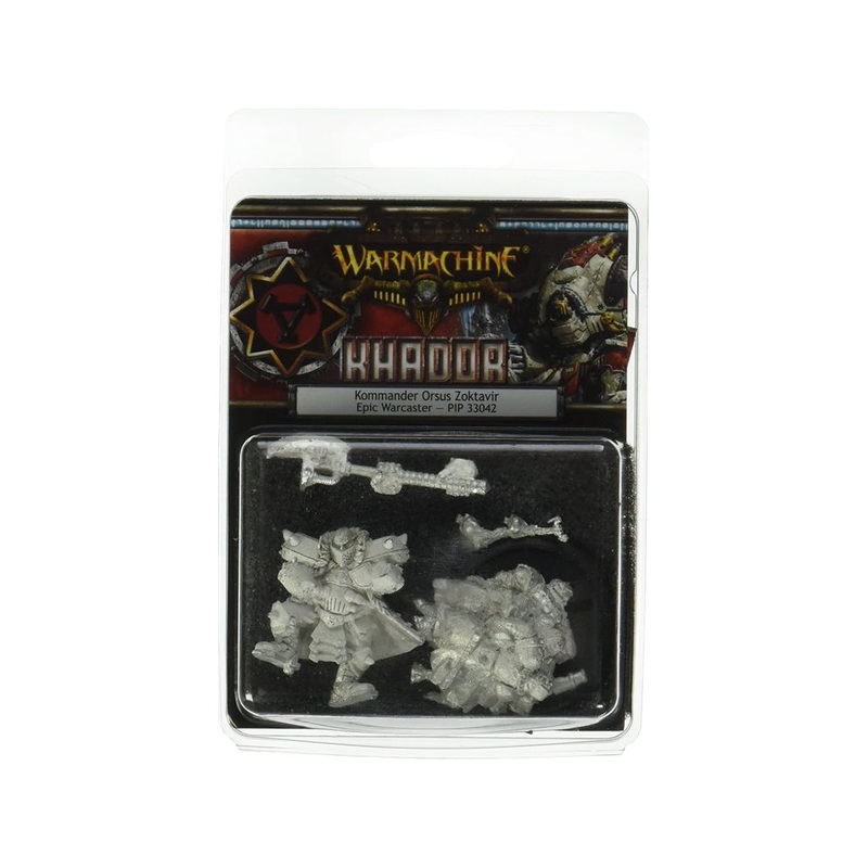 Privateer Press - Warmachine - Khador - Epic Warcaster Kommander Orsus Zoktavir - PIP 33042