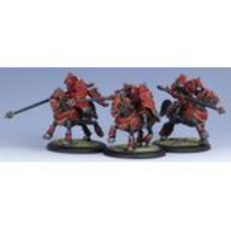 Privateer Press - Warmachine - Khador - Iron Fang Ulhans Cavalry Unit - PIP 33111