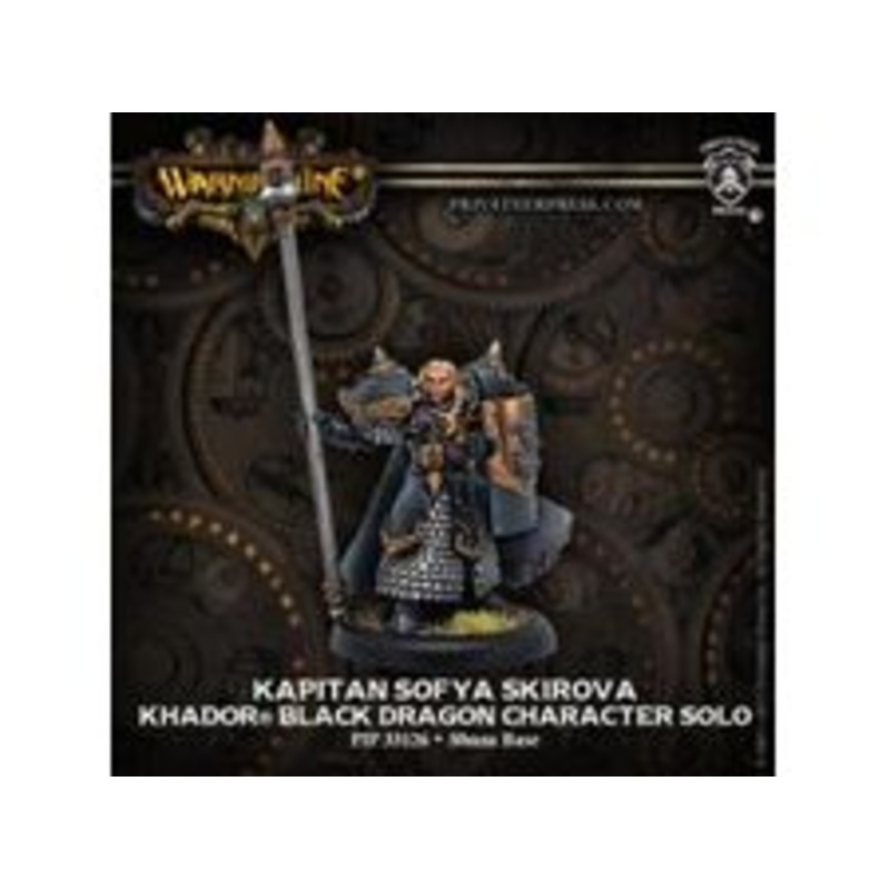 Privateer Press - Warmachine - Khador - Kapitan Sofia Black Dragon - PIP 33126