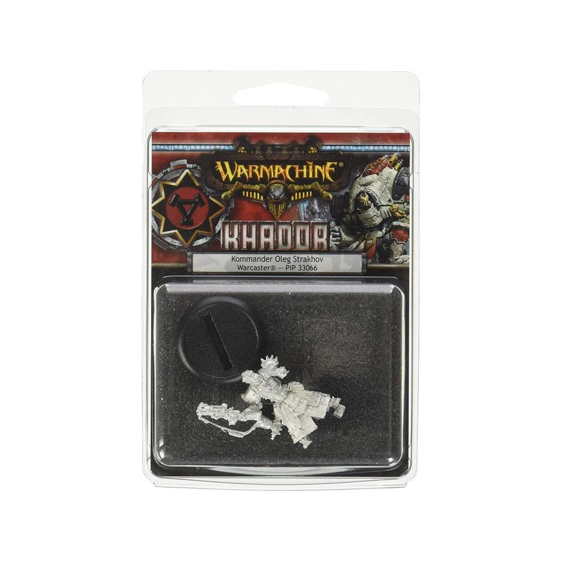 Privateer Press - Warmachine - Khador - Warcaster Kommander Strakhov - PIP 33066