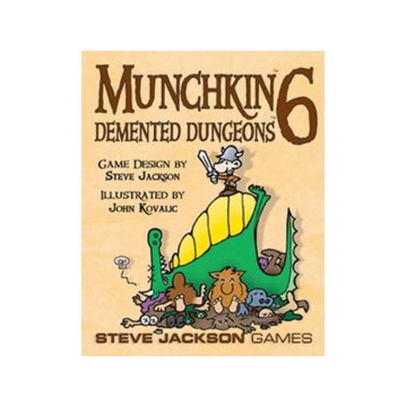 Steve Jackson Games - Munchkin 6-Demented Dungeons