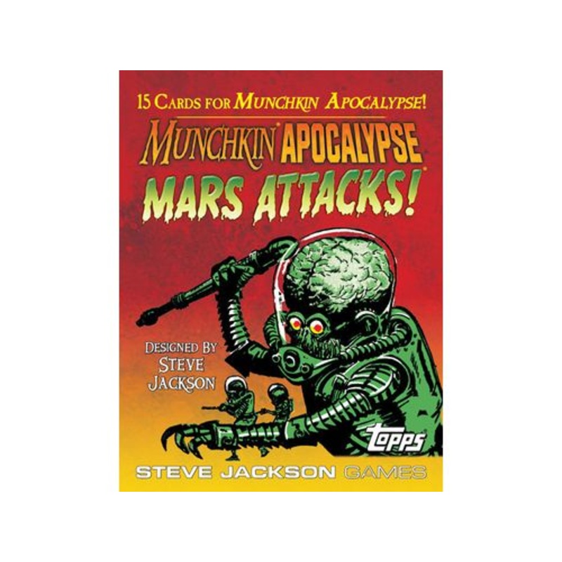 Steve Jackson Games - Munchkin Apocalypse - Mars Attacks!