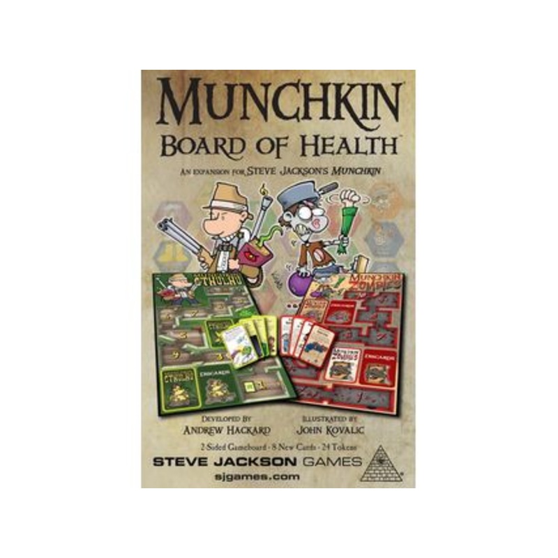 Steve Jackson Games - Munchkin - Board of Health - Expansion