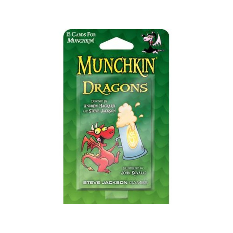Steve Jackson Games - Munchkin - Dragons - Booster Pack