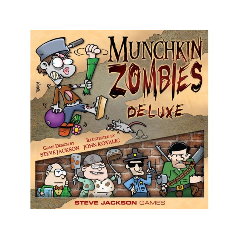 Steve Jackson Games - Munchkin Zombies Deluxe