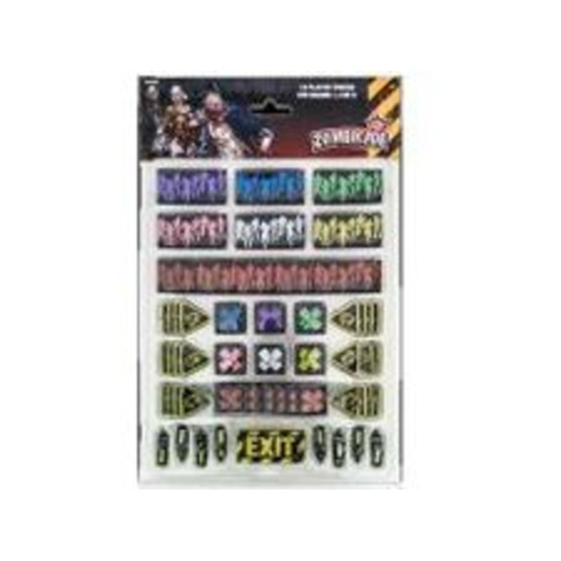 Cool Mini or Not - Zombicide - 62 Plastic Tokens