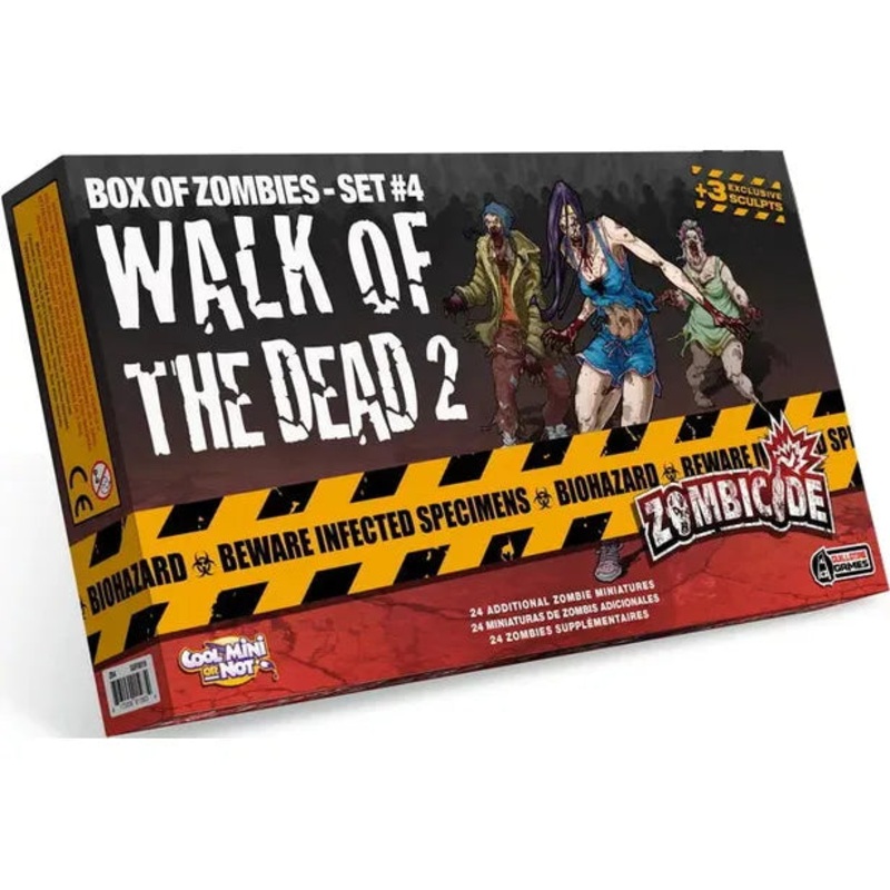 Cool Mini or Not - Zombicide - Box of Zombies 4 - Walk of the Dead 2