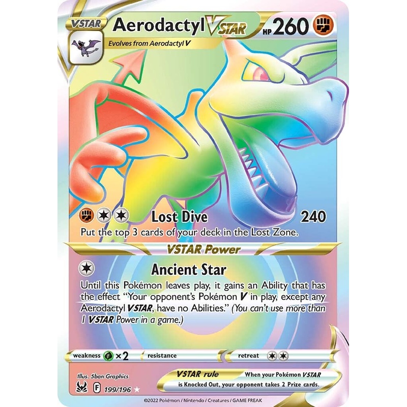 Aerodactyl VSTAR (199/196) [Sword & Shield: Lost Origin]