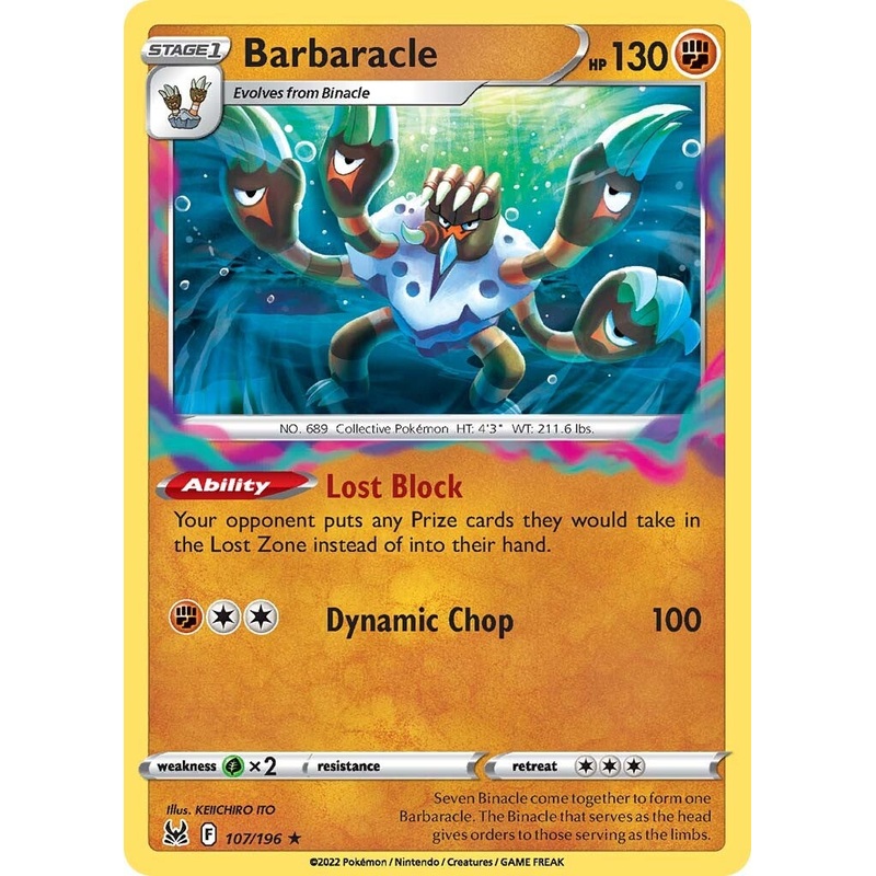 Barbaracle (107/196) [Sword & Shield: Lost Origin]