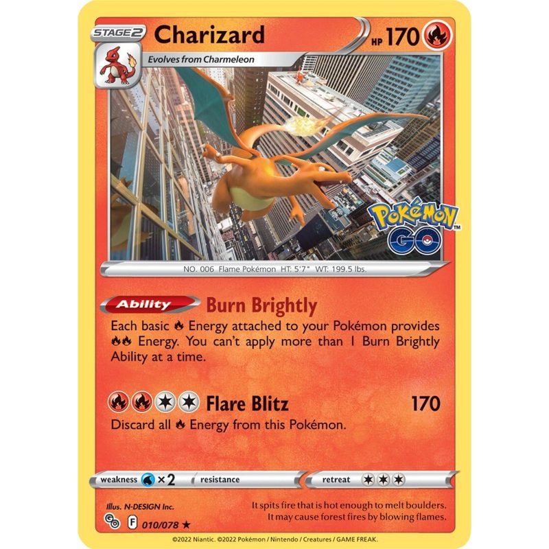 Charizard (010/078) [Pokmon GO]