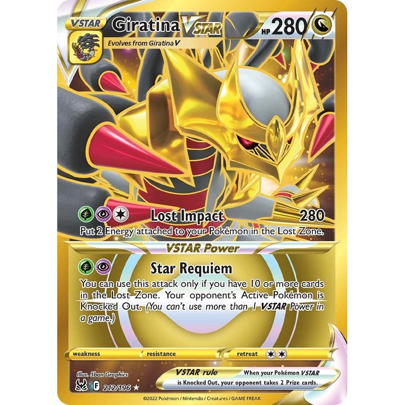 Giratina VSTAR (212/196) [Sword & Shield: Lost Origin]