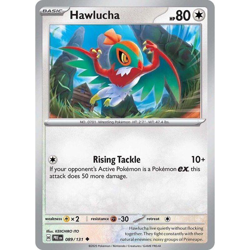 Hawlucha (089/131) [Scarlet & Violet: Prismatic Evolutions]