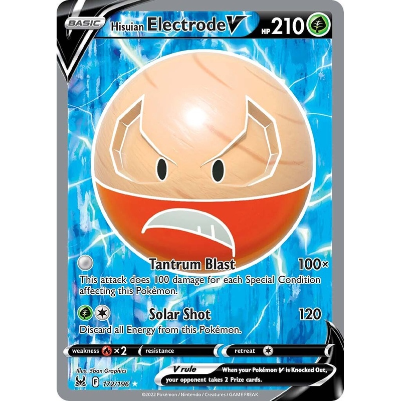 Hisuian Electrode V (172/196) [Sword & Shield: Lost Origin]