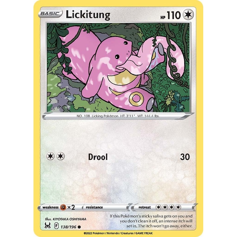 Lickitung (138/196) [Sword & Shield: Lost Origin]