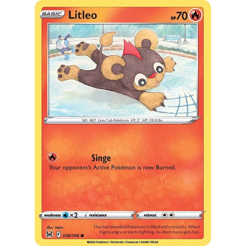 Litleo (028/196) [Sword & Shield: Lost Origin]