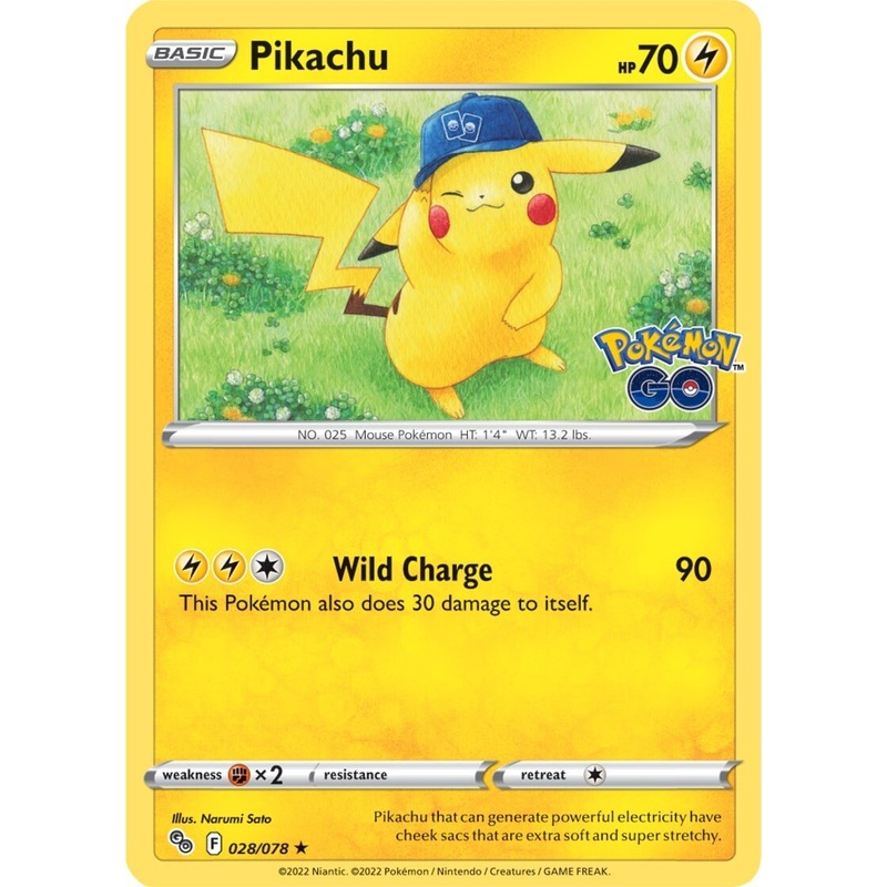 Pikachu (028/078) [Pokmon GO]
