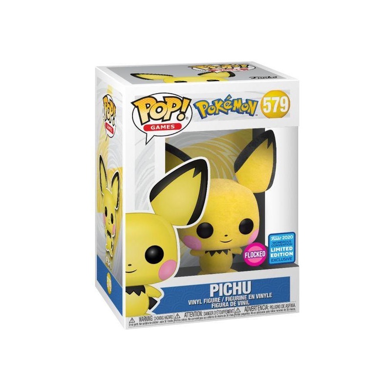 POP! - Games - Pokemon - Pichu (Flocked)