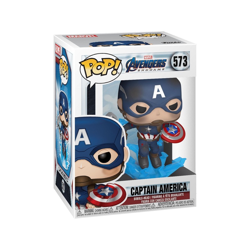 POP! - Movies - Avengers - Endgame - Captain America with Broken Shield