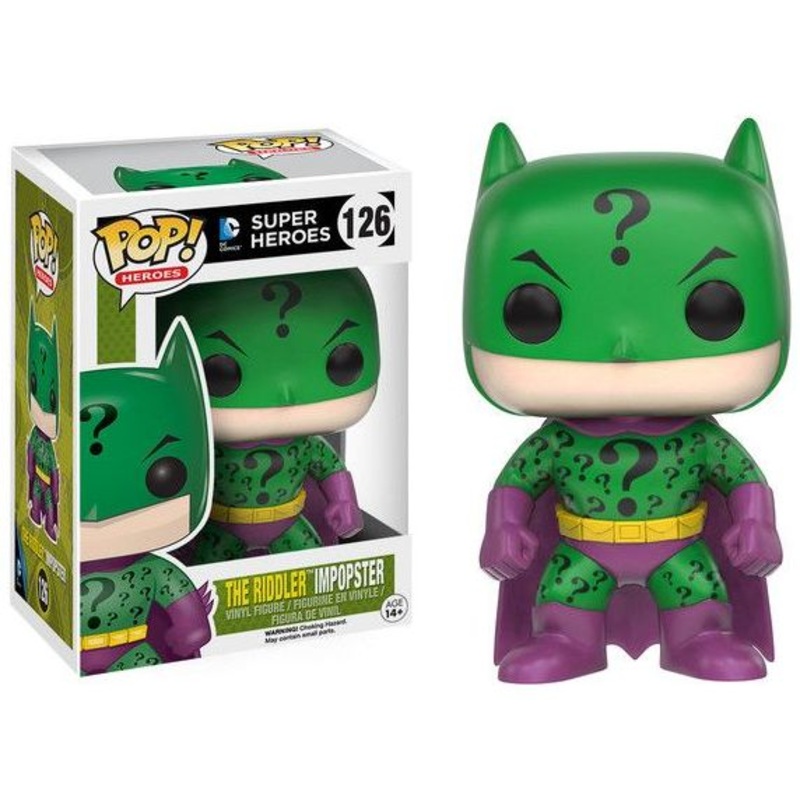 POP! - Movies - DC Comics - The Riddler Impopster
