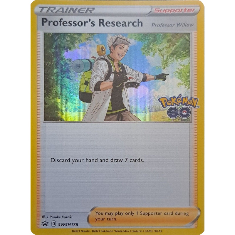Professor's Research (SWSH178) [Sword & Shield: Black Star Promos]