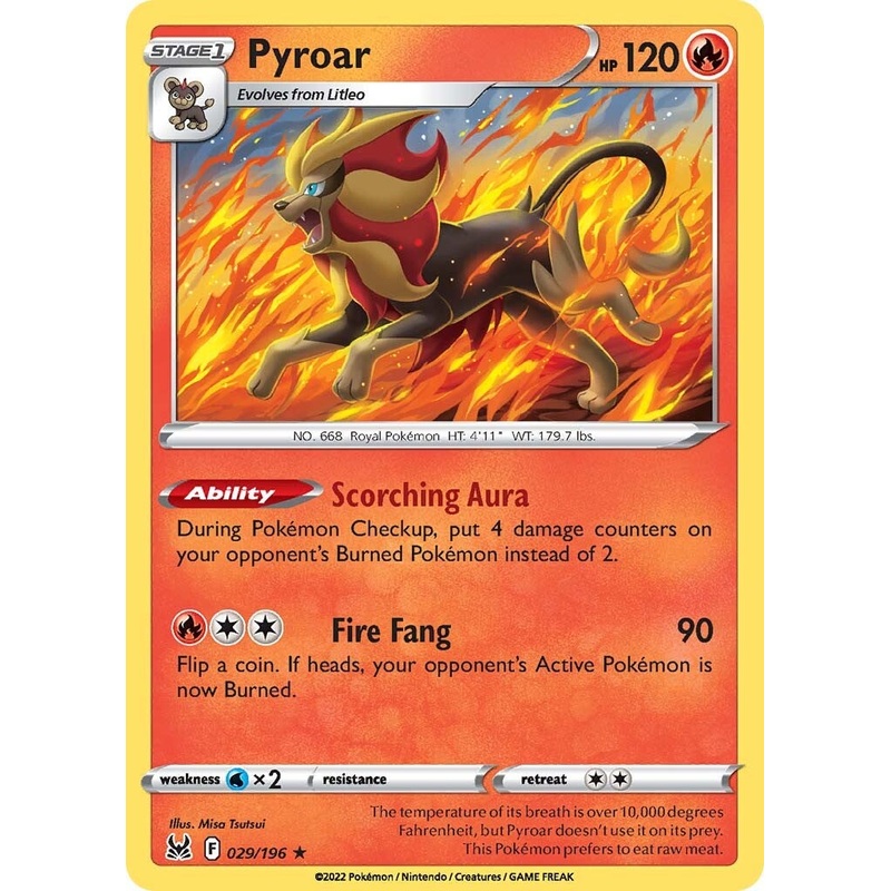 Pyroar (029/196) [Sword & Shield: Lost Origin]