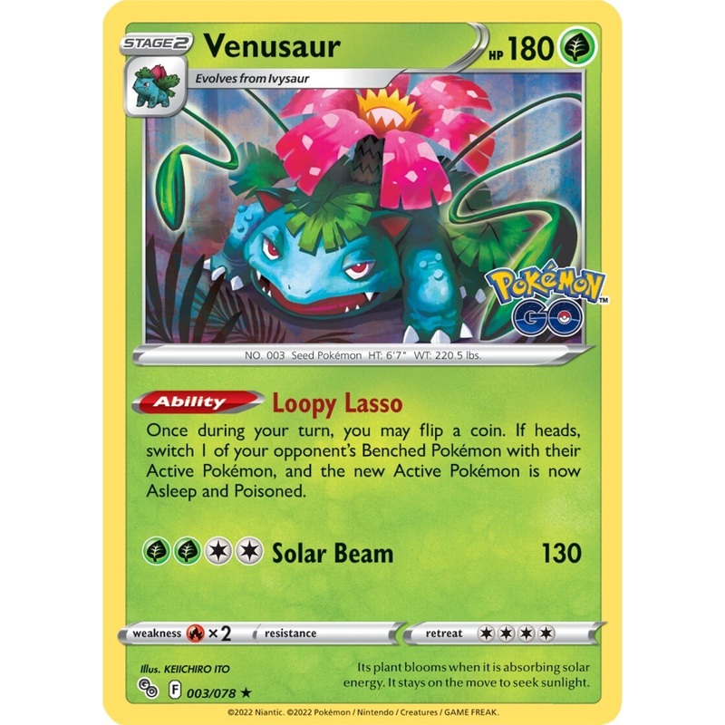 Venusaur (003/078) [Pokmon GO]