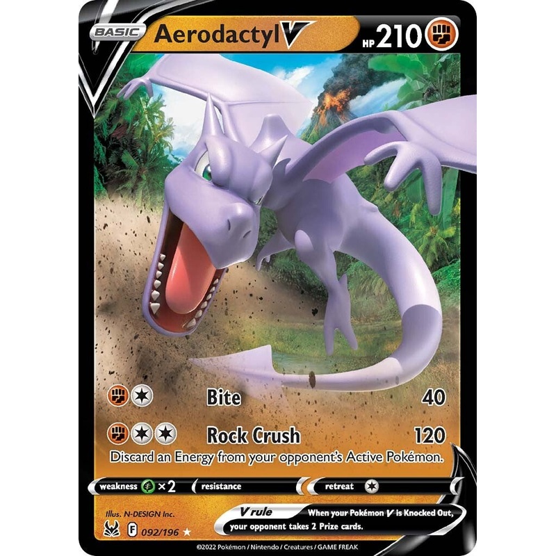 Aerodactyl V (092/196) [Sword & Shield: Lost Origin]