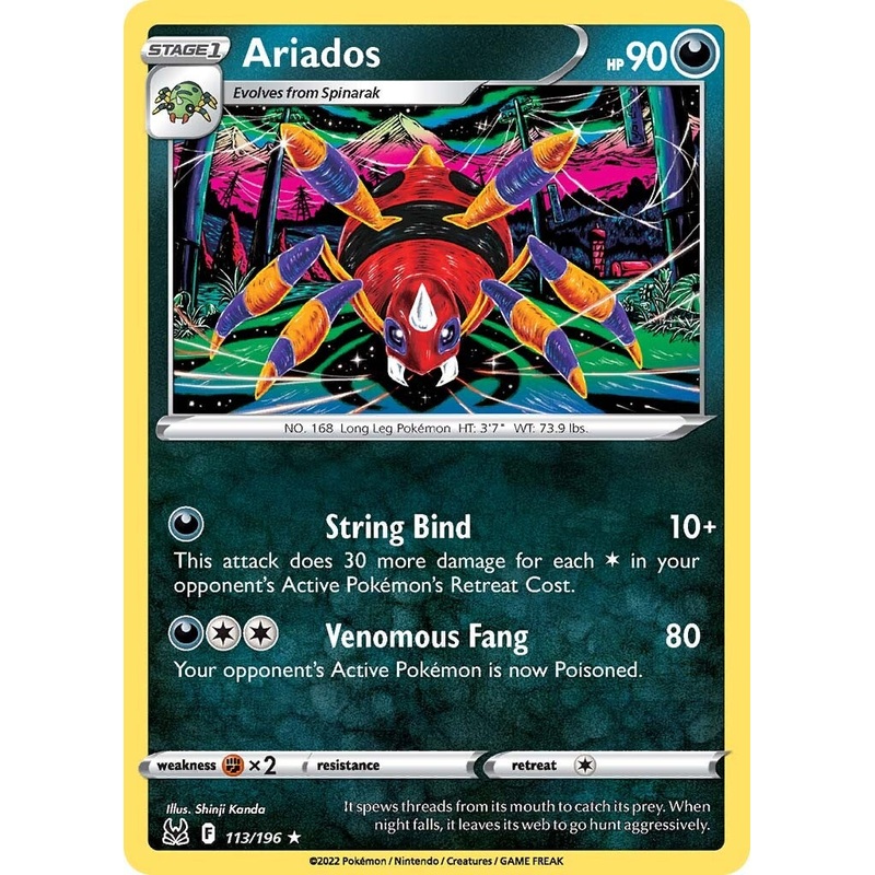 Ariados (113/196) [Sword & Shield: Lost Origin]