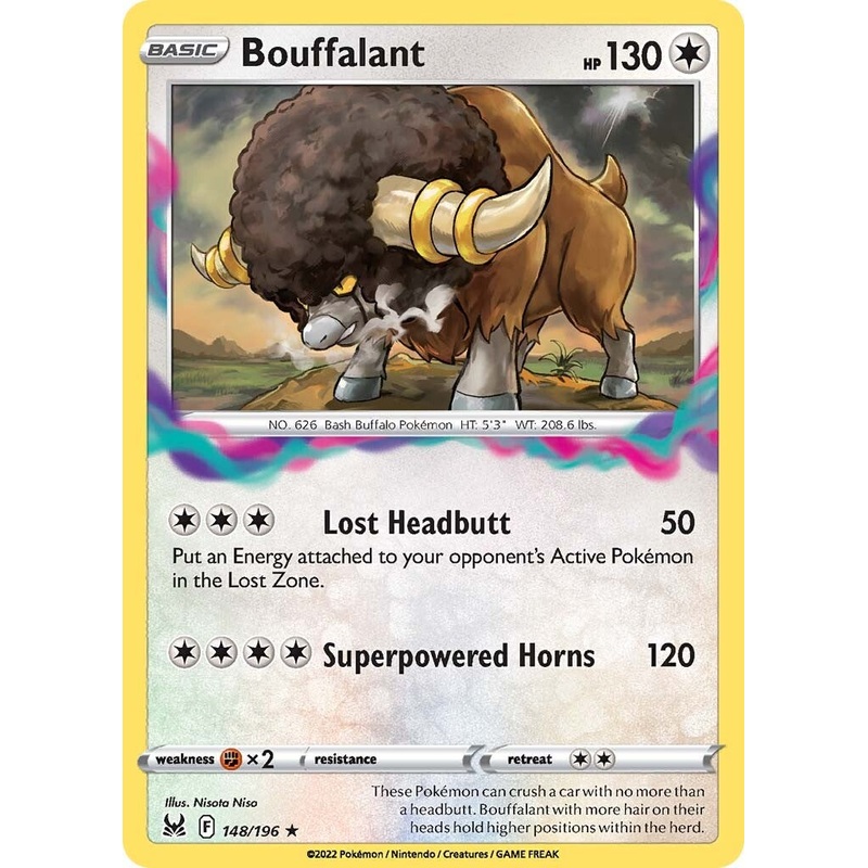 Bouffalant (148/196) [Sword & Shield: Lost Origin]