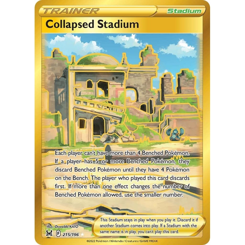 Collapsed Stadium (215/196) [Sword & Shield: Lost Origin]