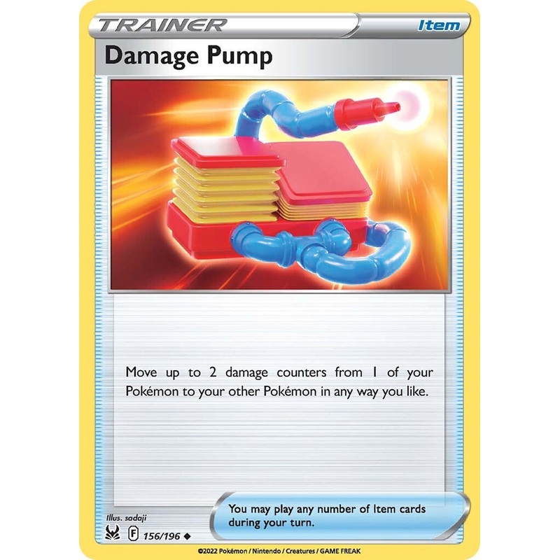 Damage Pump (156/196) [Sword & Shield: Lost Origin]