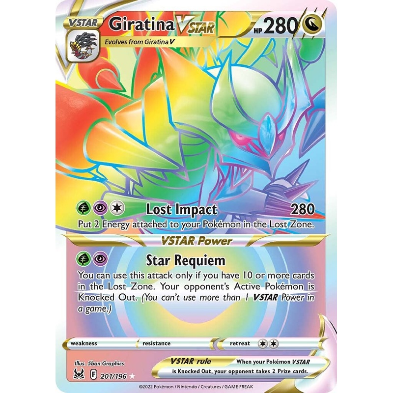 Giratina VSTAR (201/196) [Sword & Shield: Lost Origin]