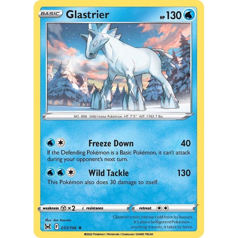 Glastrier (051/196) [Sword & Shield: Lost Origin]