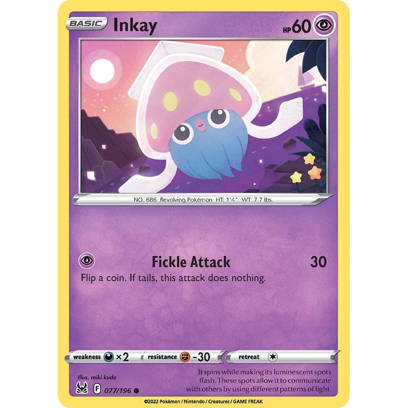 Inkay (077/196) [Sword & Shield: Lost Origin]