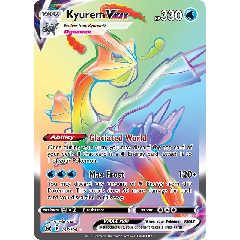 Kyurem VMAX (197/196) [Sword & Shield: Lost Origin]