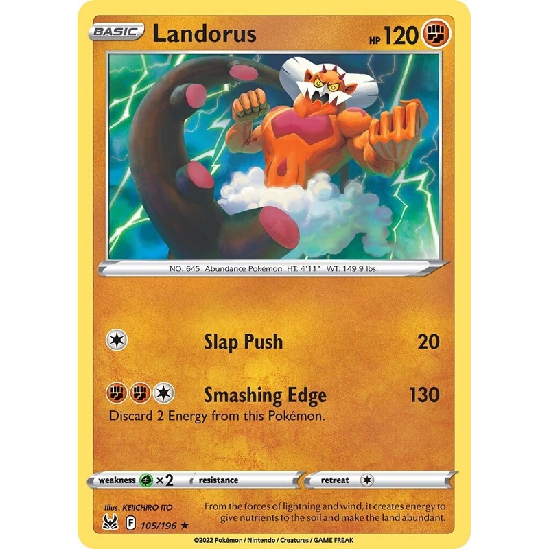 Landorus (105/196) [Sword & Shield: Lost Origin]