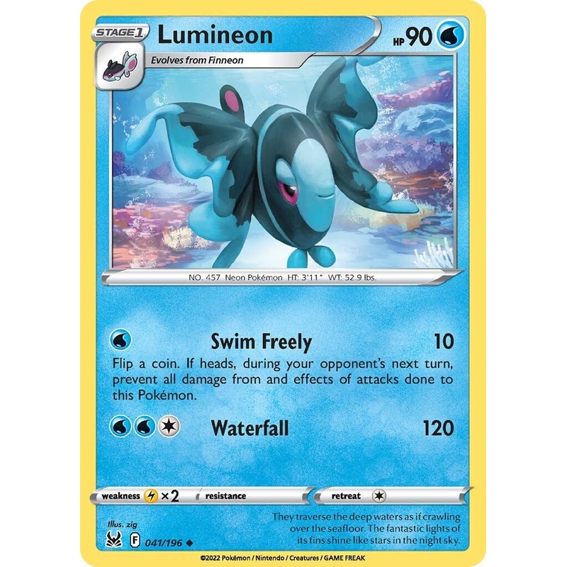 Lumineon (041/196) [Sword & Shield: Lost Origin]