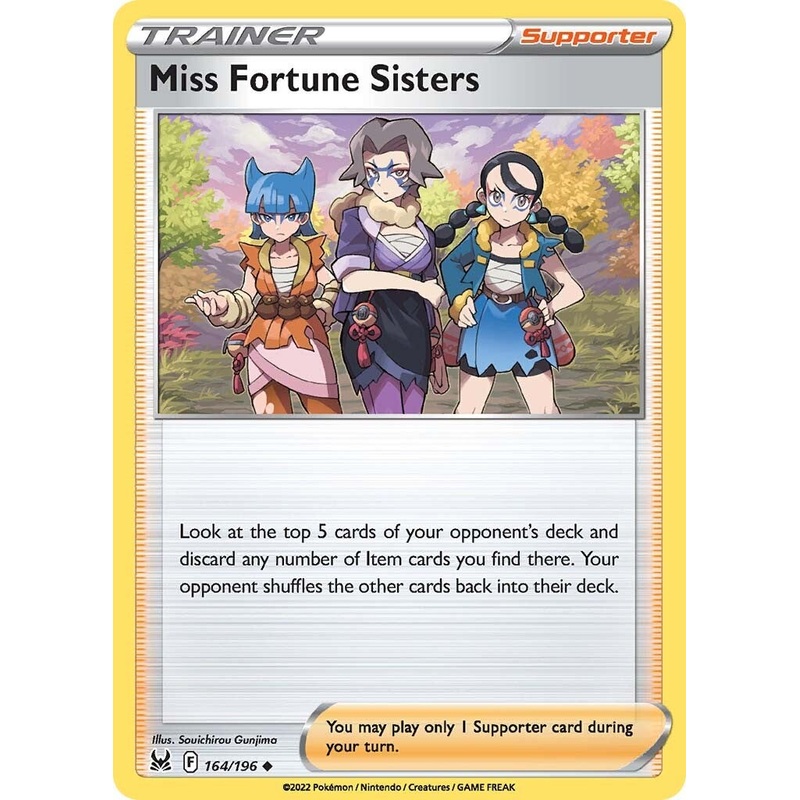 Miss Fortune Sisters (164/196) [Sword & Shield: Lost Origin]