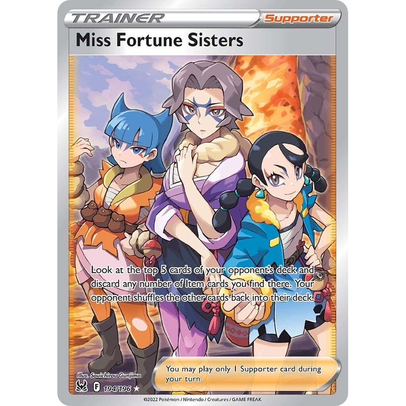 Miss Fortune Sisters (194/196) [Sword & Shield: Lost Origin]