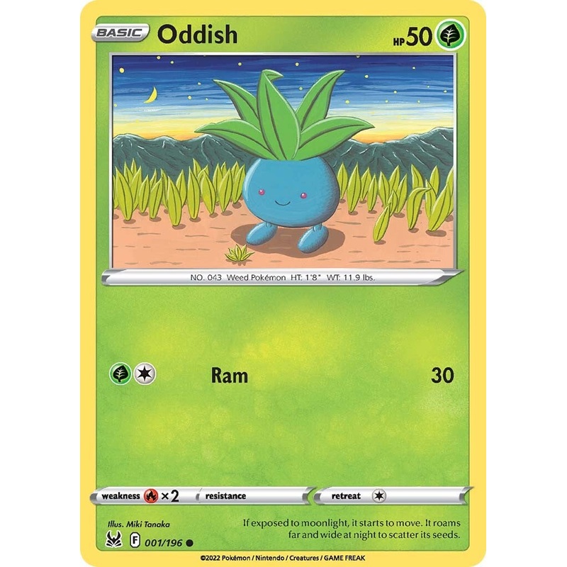 Oddish (001/196) [Sword & Shield: Lost Origin]