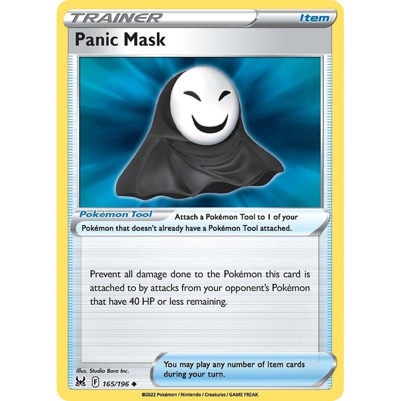 Panic Mask (165/196) [Sword & Shield: Lost Origin]
