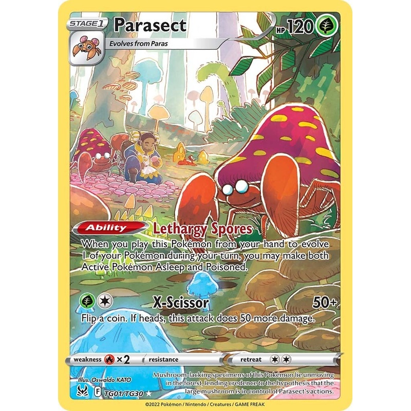 Parasect (TG01/TG30) [Sword & Shield: Lost Origin]