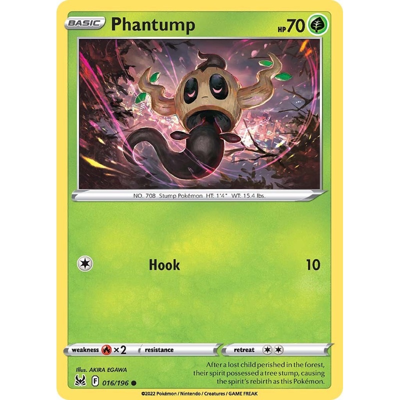 Phantump (016/196) [Sword & Shield: Lost Origin]