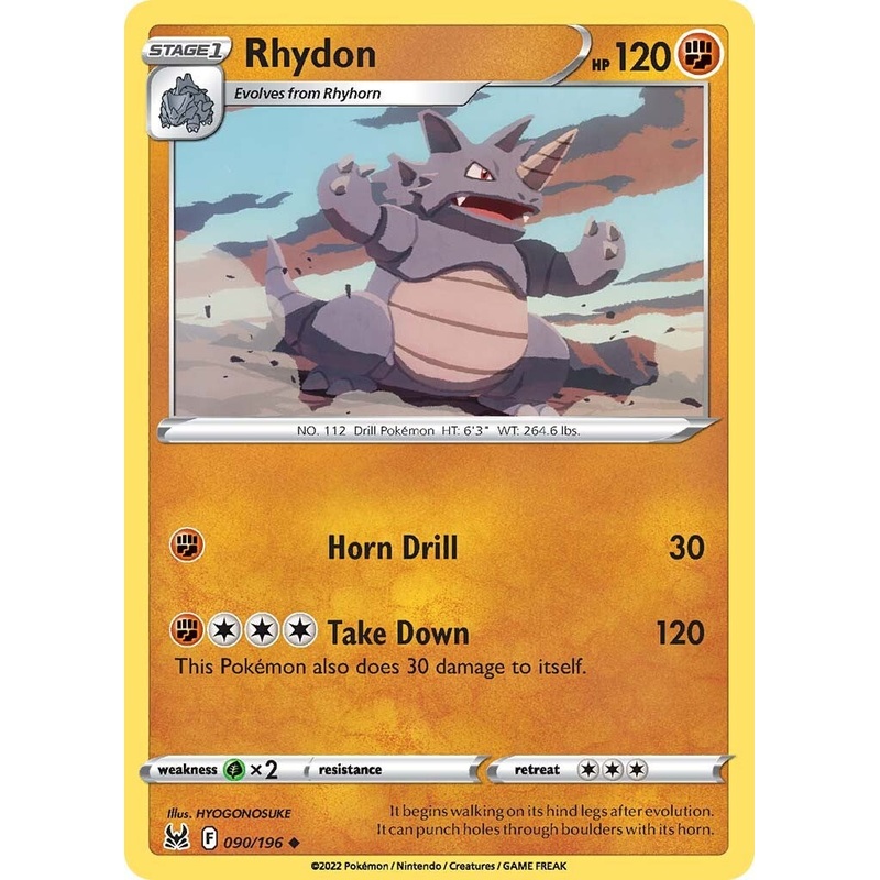 Rhydon (090/196) [Sword & Shield: Lost Origin]