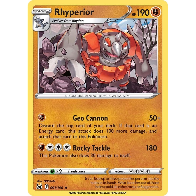 Rhyperior (091/196) [Sword & Shield: Lost Origin]