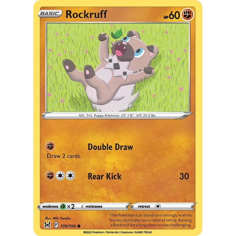 Rockruff (109/196) [Sword & Shield: Lost Origin]